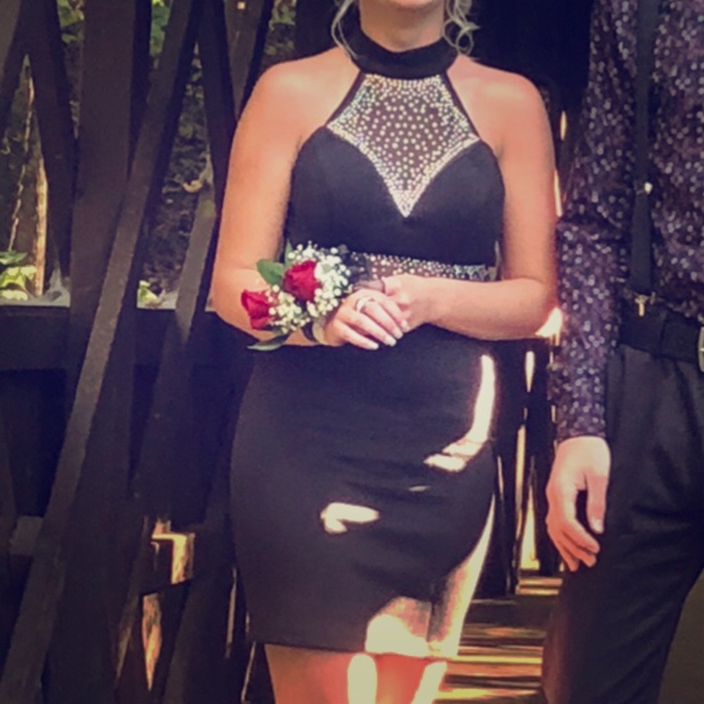 Black event/homecoming dress